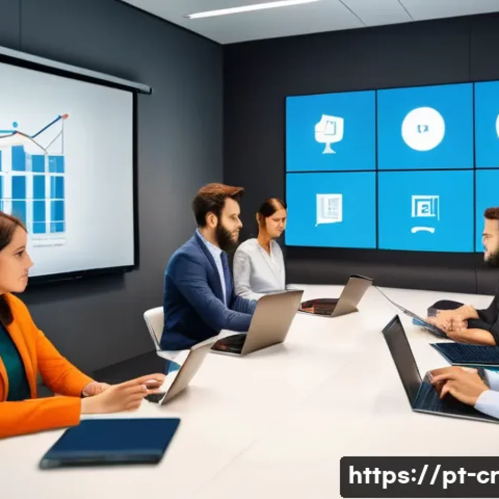 역량 갭 분석을 통한 혁신 촉진 - A modern corporate training room scene in São Paulo, Brazil, featuring a diverse group of profession...